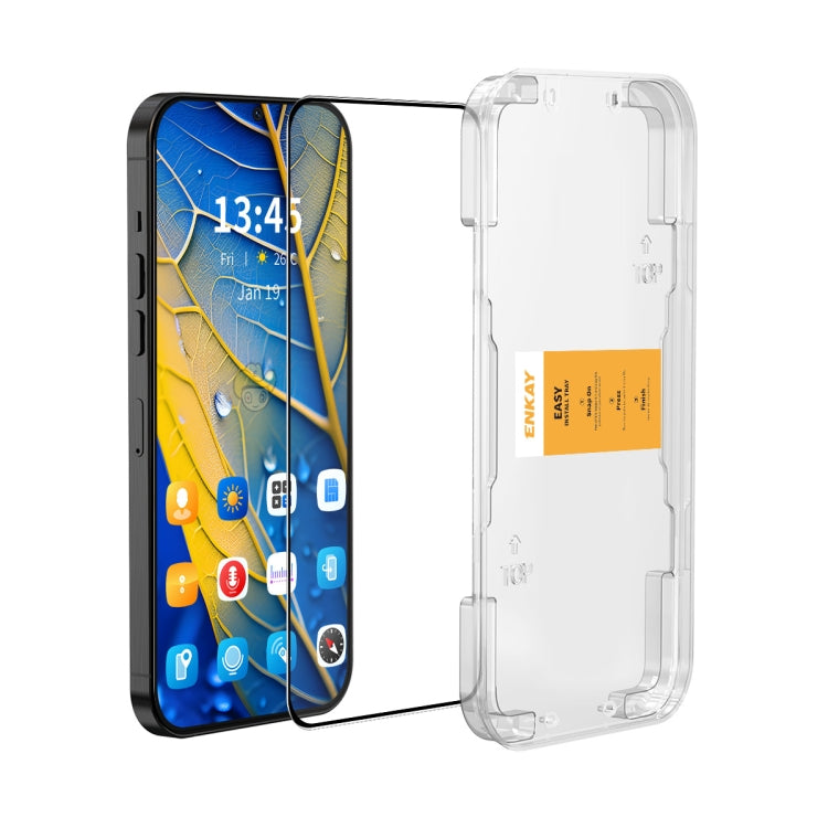 For Google Pixel 9 Pro ENKAY Easy Install High Alumina Silicon Full Glass Film - Google Tempered Glass by ENKAY | Online Shopping South Africa | PMC Jewellery | Buy Now Pay Later Mobicred