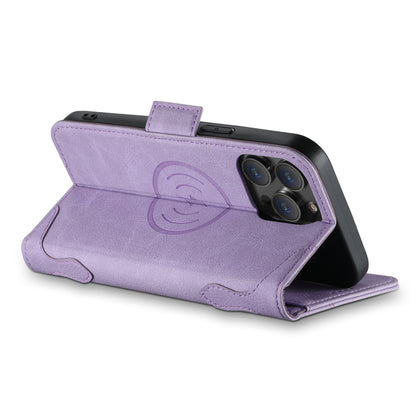 For iPhone 14 Plus SUTENI J07 Multifunctional Horizontal Flip Magsafe Leather Phone Case(Purple) - iPhone 14 Plus Cases by Suteni | Online Shopping South Africa | PMC Jewellery | Buy Now Pay Later Mobicred