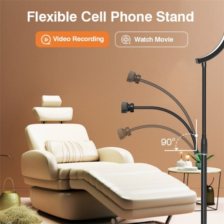 HD-G63X Floor Standing Remote Dimming LED Moon Lamp Manicure Eyelash Beauty Lamp(AU Plug) - Selfie Light by PMC Jewellery | Online Shopping South Africa | PMC Jewellery | Buy Now Pay Later Mobicred