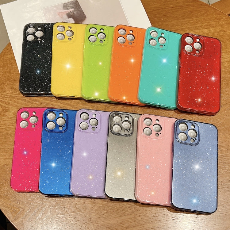 For iPhone 16 Pro Jelly Glitter Solid Color TPU Phone Case(Green) - free shipping - PMC TechLife - Order now!