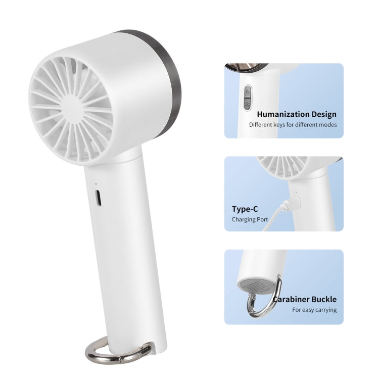 ENKAY Hat-Prince Handheld Mini Portable Cold Compress Cooling Fan(White) - Electric Fans by ENKAY | Online Shopping South Africa | PMC TechLife | Buy Now Pay Later Mobicred