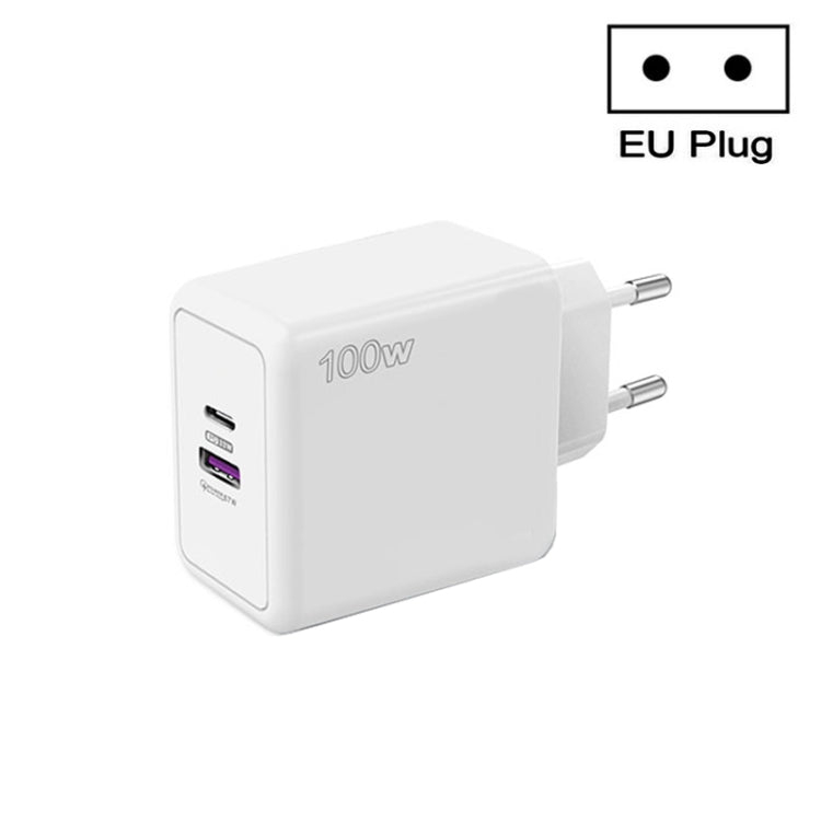 USB 67W / Type-C PD 33W Super fast Charging Full Protocol Mobile Phone Charger, EU Plug(White) - USB Charger by PMC TechLife | Online Shopping South Africa | PMC TechLife | Buy Now Pay Later Mobicred