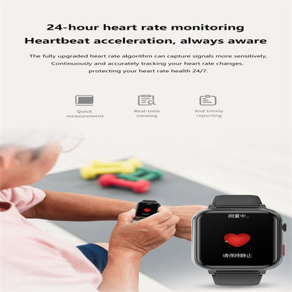 G18 1.83 inch Color Screen Smart Watch Silicone Strap, Support  Noninvasive Blood Sugar / Uric Acid(Red) - Smart Watches by PMC Jewellery | Online Shopping South Africa | PMC Jewellery | Buy Now Pay Later Mobicred