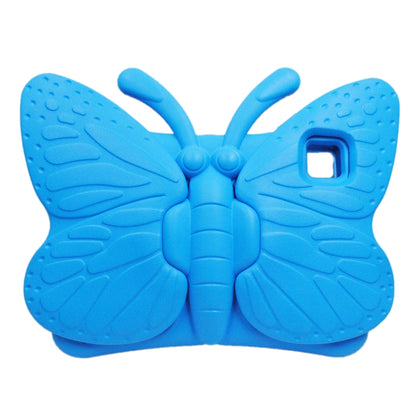 For iPad Air 11 2024 Butterfly Bracket Kids EVA Shockproof Tablet Case(Blue) - iPad Air 11 2024 Cases by PMC Jewellery | Online Shopping South Africa | PMC Jewellery | Buy Now Pay Later Mobicred