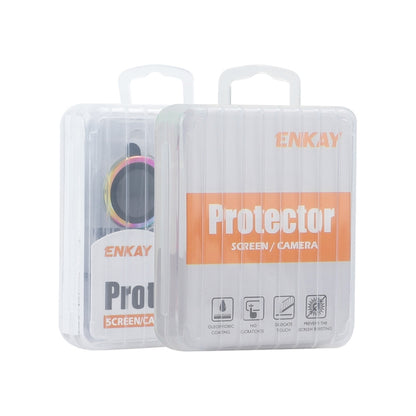 For iPad Pro 11 / 13 2024 ENKAY Hat-Prince 9H Rear Camera Lens Aluminium Alloy Tempered Glass Film(Colorful) - iPad Pro 11 2024 Tempered Glass by ENKAY | Online Shopping South Africa | PMC Jewellery | Buy Now Pay Later Mobicred