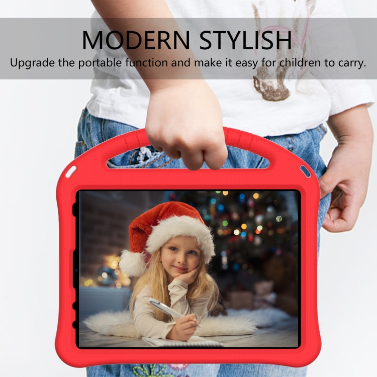 For iPad Pro 11 2024 EVA Shockproof Tablet Case with Holder(Red) - iPad Pro 11 2024 Cases by PMC TechLife | Online Shopping South Africa | PMC TechLife | Buy Now Pay Later Mobicred