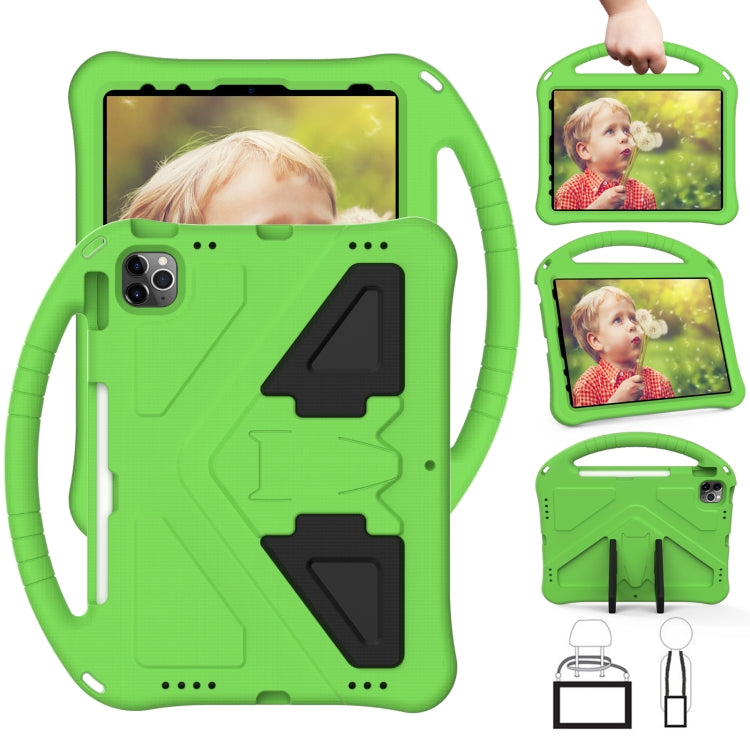 For iPad Pro 11 2024 EVA Shockproof Tablet Case with Holder(Green) - free shipping - PMC TechLife - Order now!