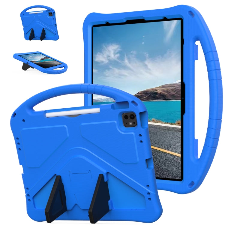 For iPad Pro 13 2024 EVA Shockproof Tablet Case with Holder(Blue) - iPad Pro 13 2024 Cases by PMC Jewellery | Online Shopping South Africa | PMC Jewellery | Buy Now Pay Later Mobicred