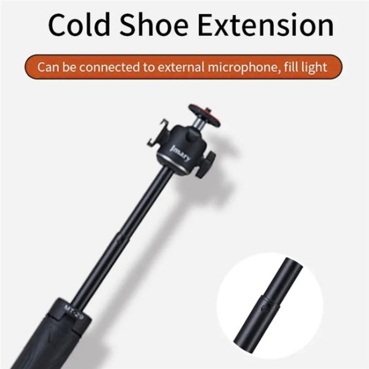 JMARY MT-29 Mini Extendable Live Streaming Desktop Tripod Selfie Stick Camera Phone Holder - free shipping - PMC TechLife - Order now!