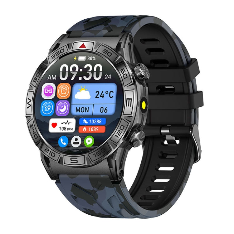 KC80 1.43 inch Color Screen Smart Watch, Support AI Voice Assistant / Bluetooth Call(Camouflage Black) - Smart Watches by PMC Jewellery | Online Shopping South Africa | PMC Jewellery | Buy Now Pay Later Mobicred