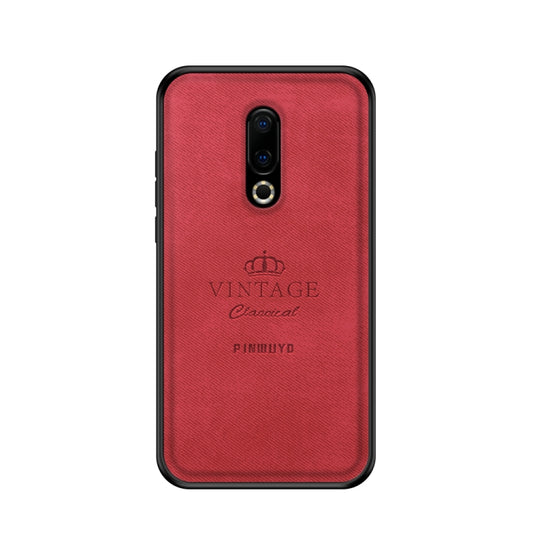 PINWUYO Shockproof Waterproof Full Coverage PC + TPU + Skin Protective Case for Meizu 16th(Red) - Meizu by PINWUYO | Online Shopping South Africa | PMC Jewellery | Buy Now Pay Later Mobicred