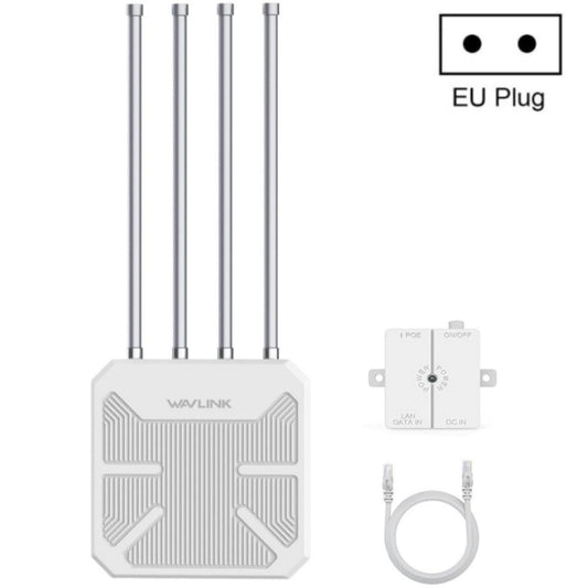 WAVLINK WN573HX3 AX3000 Waterproof Outdoor WiFi Wireless Outdoor Dual Band Router, Plug:EU Plug - Wireless Routers by WAVLINK | Online Shopping South Africa | PMC Jewellery | Buy Now Pay Later Mobicred