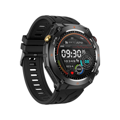 KC82 1.45 inch Color Screen Smart Watch, Support Bluetooth Call / Health Monitoring(Black) - Smart Watches by PMC Jewellery | Online Shopping South Africa | PMC Jewellery | Buy Now Pay Later Mobicred