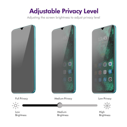 For Tecno Spark 10 / 10 5G 5pcs ENKAY Hat-Prince 28 Degree Anti-peeping Privacy Tempered Glass Film - Others by ENKAY | Online Shopping South Africa | PMC Jewellery | Buy Now Pay Later Mobicred