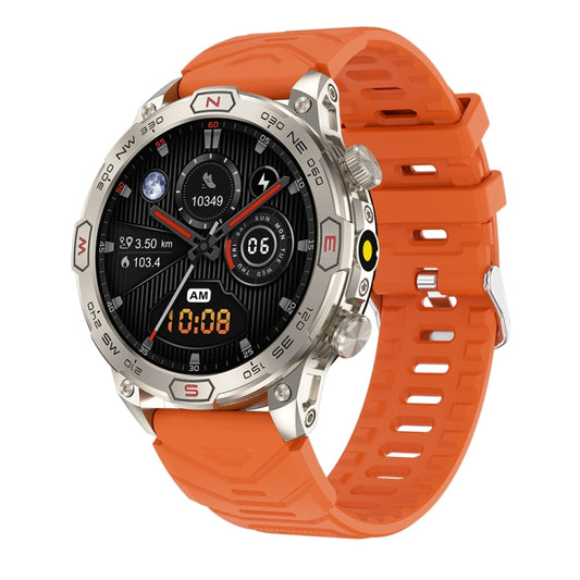 KC86 1.43 inch Color Screen Smart Watch, Support Bluetooth Call / Health Monitoring(Orange) - Smart Watches by PMC Jewellery | Online Shopping South Africa | PMC Jewellery | Buy Now Pay Later Mobicred