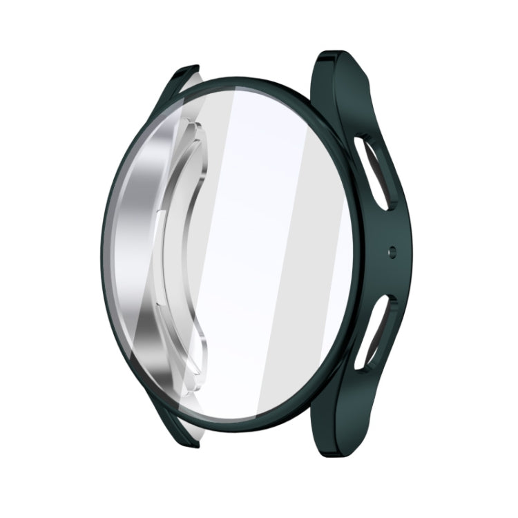 For Samsun Galaxy Watch 7 40mm Full Coverage TPU Electroplated Watch Protective Case(Green) - Watch Cases by PMC TechLife | Online Shopping South Africa | PMC TechLife | Buy Now Pay Later Mobicred