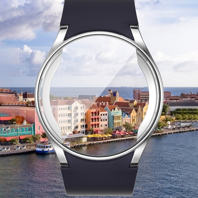 For Samsun Galaxy Watch 7 40mm Full Coverage TPU Electroplated Watch Protective Case(Gold) - Watch Cases by PMC Jewellery | Online Shopping South Africa | PMC Jewellery | Buy Now Pay Later Mobicred