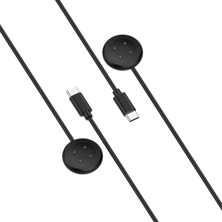 For Fitbit Ace LTE USB-C / Type-C Interface Smart Watch Magnetic Charging Cable(Black) - free shipping - PMC TechLife - Order now!