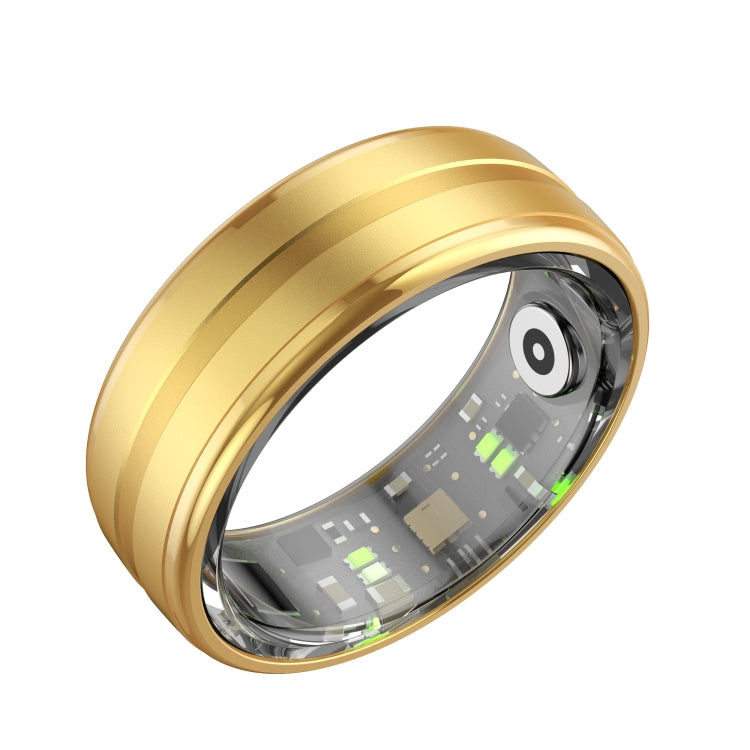 R06 SIZE 8 Smart Ring, Support Heart Rate / Blood Oxygen / Sleep Monitoring / Multiple Sports Modes(Gold) - Smart Rings / Smart Telephones by PMC Jewellery | Online Shopping South Africa | PMC Jewellery | Buy Now Pay Later Mobicred