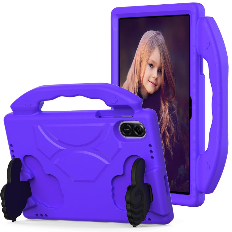 For Honor Pad X9 Children EVA Shockproof Tablet Case with Thumb Bracket(Purple) - Honor by PMC TechLife | Online Shopping South Africa | PMC TechLife | Buy Now Pay Later Mobicred