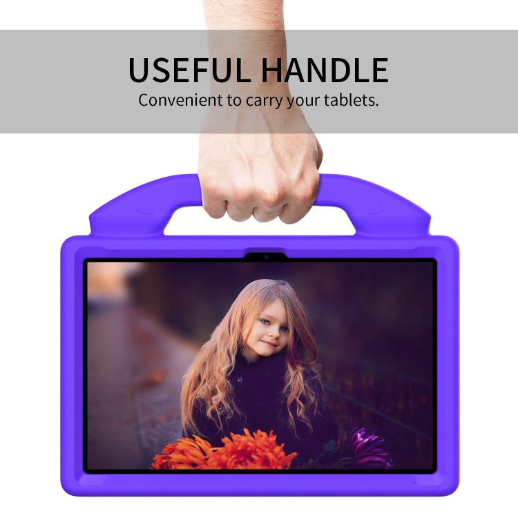 For Honor Pad X9 Children EVA Shockproof Tablet Case with Thumb Bracket(Purple) - Honor by PMC TechLife | Online Shopping South Africa | PMC TechLife | Buy Now Pay Later Mobicred