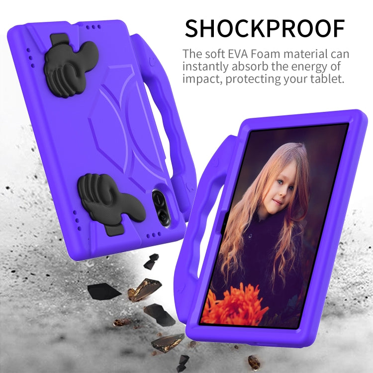 For Honor Pad X9 Children EVA Shockproof Tablet Case with Thumb Bracket(Purple) - Honor by PMC TechLife | Online Shopping South Africa | PMC TechLife | Buy Now Pay Later Mobicred