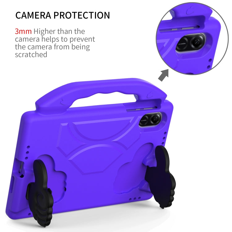 For Honor Pad X9 Children EVA Shockproof Tablet Case with Thumb Bracket(Purple) - Honor by PMC TechLife | Online Shopping South Africa | PMC TechLife | Buy Now Pay Later Mobicred