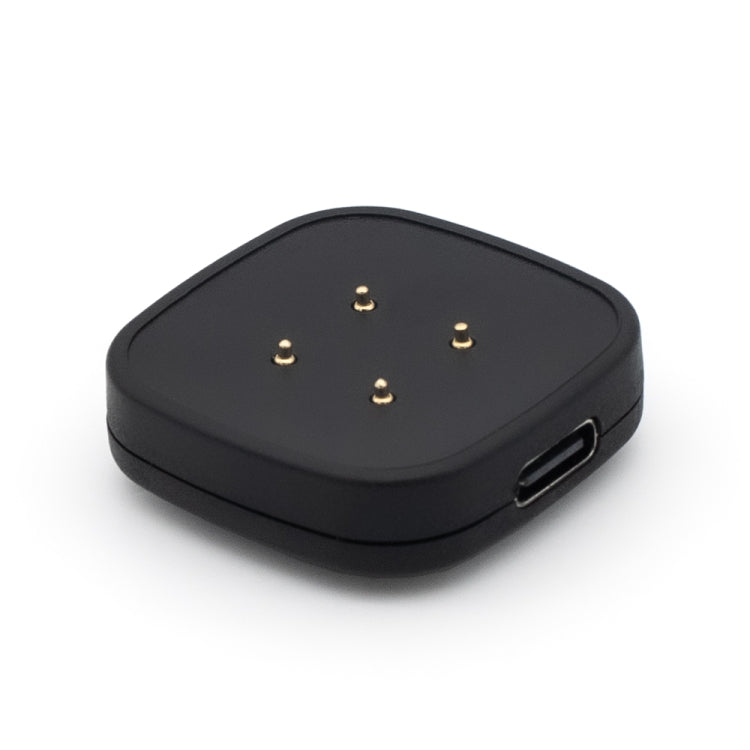 For Fitbit Versa 3 Portable Detachable USB-C / Type-C Interface Smart Watch Magnetic Charger(Black) - Charger by PMC TechLife | Online Shopping South Africa | PMC TechLife | Buy Now Pay Later Mobicred