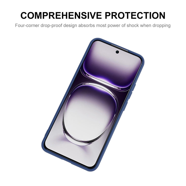 For OPPO Reno12 Pro ENKAY Liquid Silicone Soft Shockproof Phone Case(Dark Green) - Reno12 Pro Cases by ENKAY | Online Shopping South Africa | PMC Jewellery | Buy Now Pay Later Mobicred