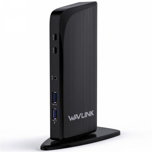 WAVLINK UG39PD1 13 in 1 Type-C Triple Monitors 4K HD Docking Station, Plug:AU Plug - Adapter by WAVLINK | Online Shopping South Africa | PMC Jewellery | Buy Now Pay Later Mobicred