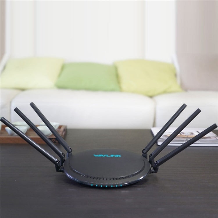 WAVLINK WN531A6 Dual Band Wireless Repeater AC2100 Gigabit Ethernet Port WiFi Router, Plug:UK Plug - Wireless Routers by WAVLINK | Online Shopping South Africa | PMC Jewellery | Buy Now Pay Later Mobicred