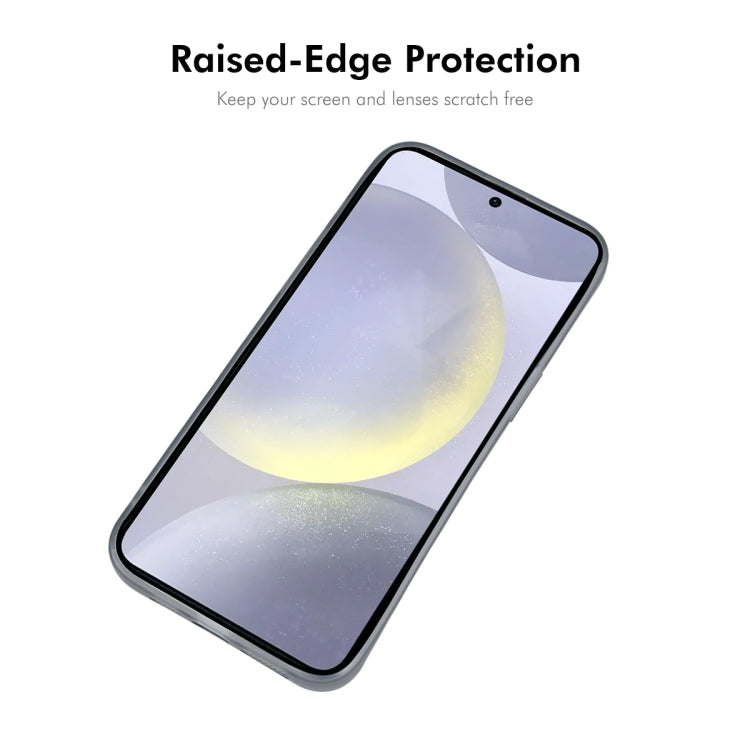 For Samsung Galaxy S24 5G ENKAY Hat-Prince Translucent Matte TPU Soft Phone Case(White) - Galaxy S24 5G Cases by ENKAY | Online Shopping South Africa | PMC Jewellery | Buy Now Pay Later Mobicred