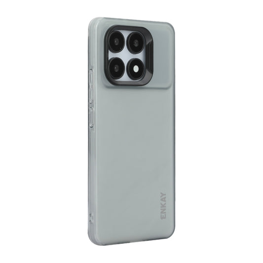 For Redmi K70 / K70 Pro ENKAY Hat-Prince Translucent Matte TPU Soft Phone Case(Grey) - K70 Pro Cases by ENKAY | Online Shopping South Africa | PMC Jewellery | Buy Now Pay Later Mobicred