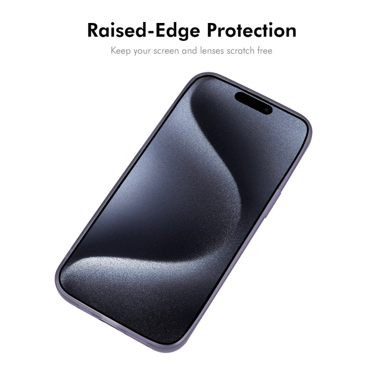 For iPhone 15 Pro Max ENKAY Hat-Prince Translucent Matte TPU Phone Case with Lens Film(White) - iPhone 15 Pro Max Cases by ENKAY | Online Shopping South Africa | PMC Jewellery | Buy Now Pay Later Mobicred