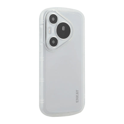 For Huawei Pura 70 Pro / 70 Pro+ ENKAY Hat-Prince Translucent Matte TPU Shockproof Phone Case(White) - Huawei Cases by ENKAY | Online Shopping South Africa | PMC Jewellery | Buy Now Pay Later Mobicred