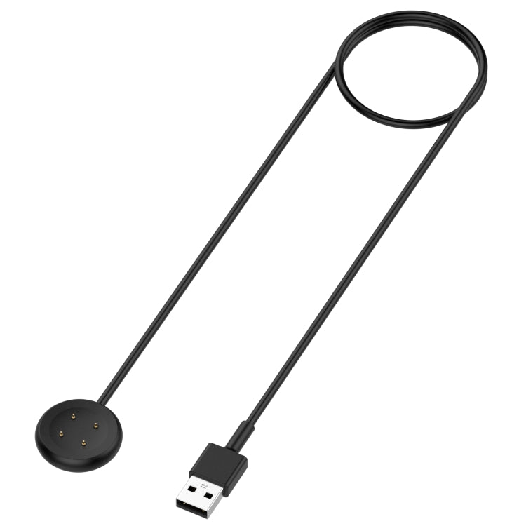 For Google Pixel Watch 3 41 / 45mm USB Interface Smart Watch Charging Cable, Length: 1m(Black) - Other by PMC TechLife | Online Shopping South Africa | PMC TechLife | Buy Now Pay Later Mobicred