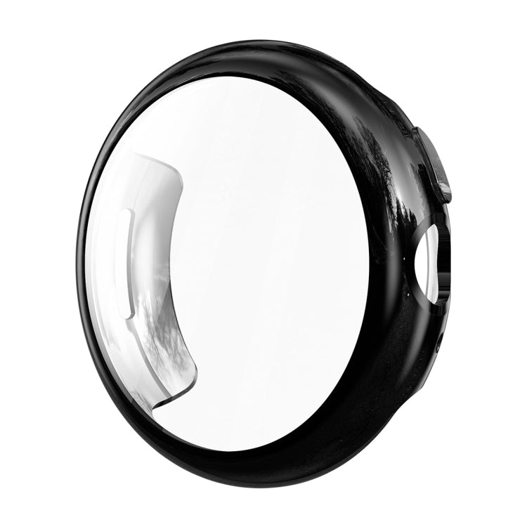 For Google Pixel Watch 3 45mm ENKAY Hat-Prince Full Coverage Electroplated Soft TPU Case with Screen Protection(Black) - free shipping - PMc TechLife - Order now!