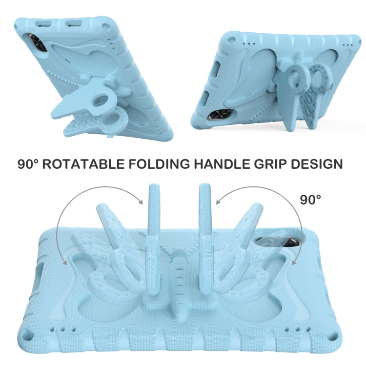 For Honor Pad X8 Pro 11.5 Butterfly Bracket EVA Shockproof Tablet Case(Light Blue) - Honor by PMC TechLife | Online Shopping South Africa | PMC TechLife | Buy Now Pay Later Mobicred