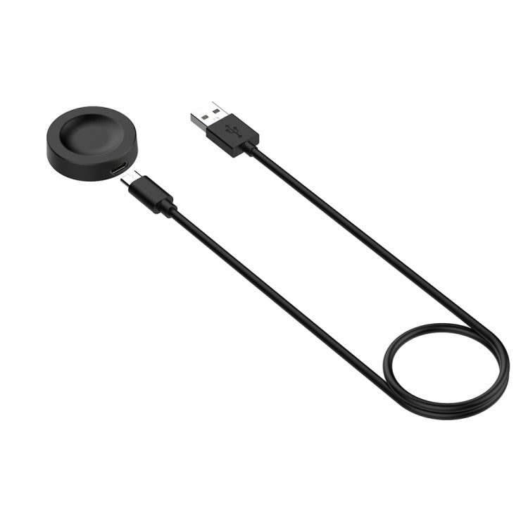For Huawei Watch GT5 Pro 46mm USB Interface Split Type Smart Watch Charging Cable, Length: 1m(Black) - Charger by PMC TechLife | Online Shopping South Africa | PMC TechLife | Buy Now Pay Later Mobicred