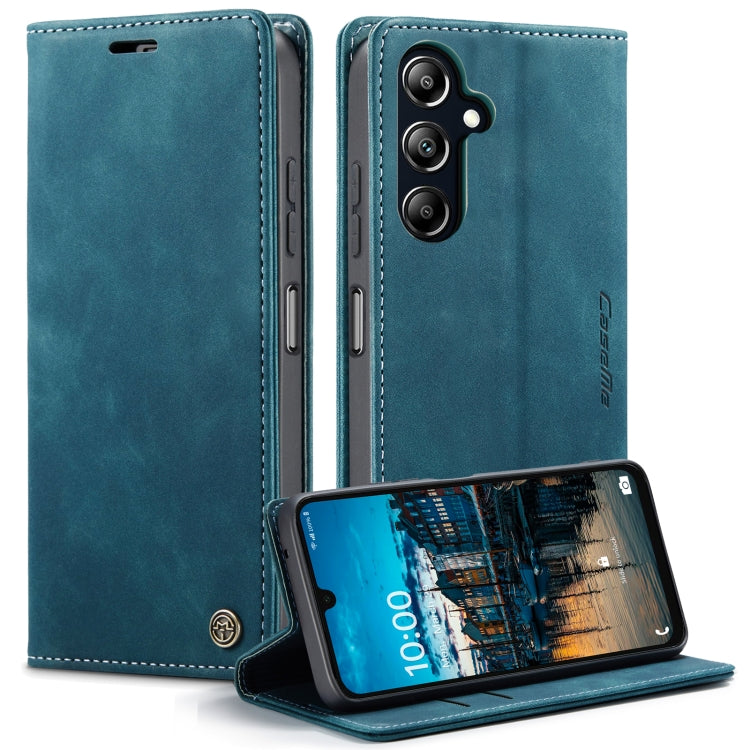 For Samsung Galaxy A16 5G CaseMe 013 Multifunctional Horizontal Flip Leather Phone Case(Blue) - Galaxy Phone Cases by CaseMe | Online Shopping South Africa | PMC Jewellery | Buy Now Pay Later Mobicred