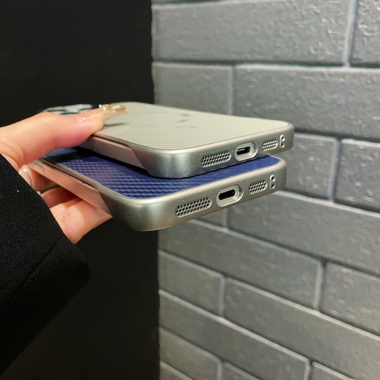 For iPhone 13 AG Carbon Fiber Frameless MagSafe Phone Case(Grey) - free shipping - PMc TechLife - Order now!