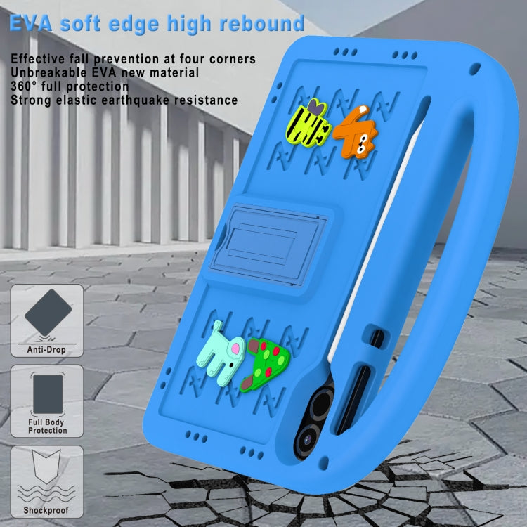 For Honor Pad X9 11.5  Cartoon Sparrow EVA Shockproof Tablet Case(Blue) - Honor by PMC TechLife | Online Shopping South Africa | PMC TechLife | Buy Now Pay Later Mobicred