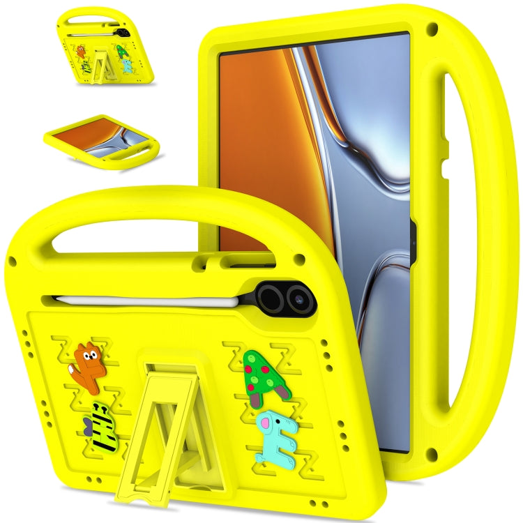 For Honor Pad X9 11.5  Cartoon Sparrow EVA Shockproof Tablet Case(Yellow) - Honor by PMC TechLife | Online Shopping South Africa | PMC TechLife | Buy Now Pay Later Mobicred