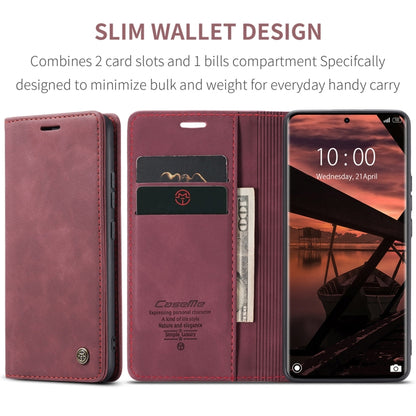 For Redmi Note 14 Pro 5G CaseMe 013 Multifunctional Horizontal Flip Leather Phone Case(Red) - Note 14 Pro Cases by CaseMe | Online Shopping South Africa | PMC Jewellery | Buy Now Pay Later Mobicred