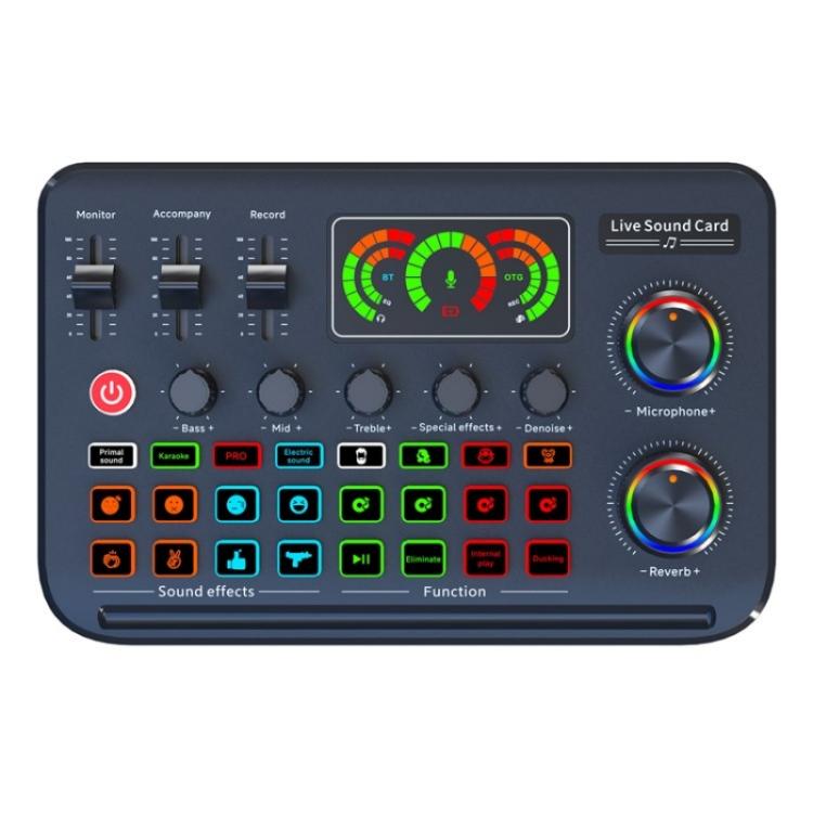 F996 Max Live Streaming / Gaming / Singing Audio Mixer USB Microphone Sound Card - Live Sound Effects Processors by PMC TechLife | Online Shopping South Africa | PMC TechLife | Buy Now Pay Later Mobicred