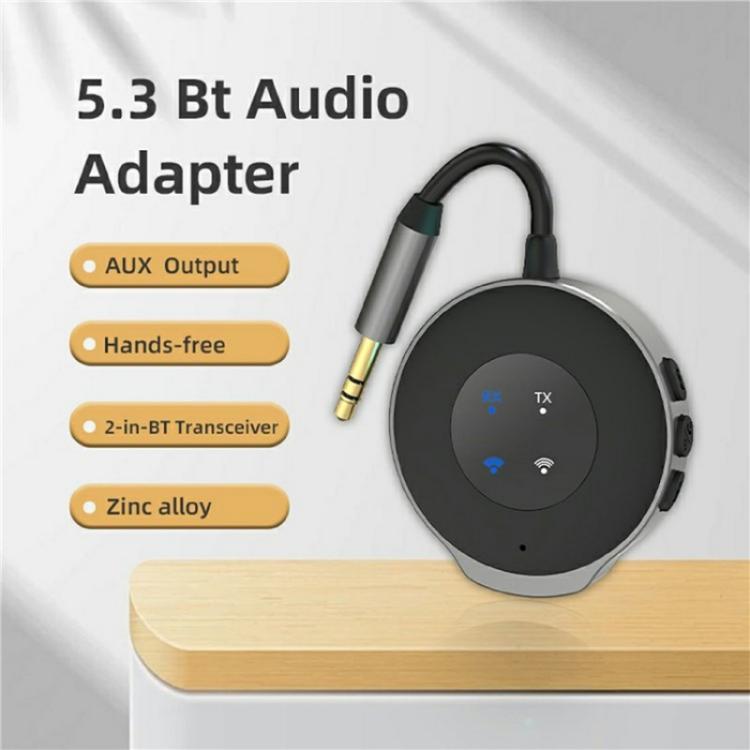 W11 Wireless Music Streaming Audio Adapter 2-in-1 Car Bluetooth 5.3 Transmitter Receiver - free shipping - PMc TechLife - Order now!