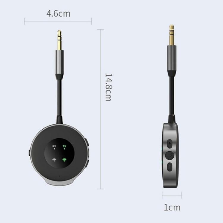 W11 Wireless Music Streaming Audio Adapter 2-in-1 Car Bluetooth 5.3 Transmitter Receiver - free shipping - PMc TechLife - Order now!