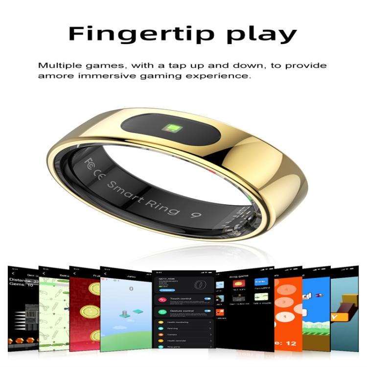 R08 SIZE 12 Smart Ring, Support Heart Rate / Blood Oxygen / Sleep / Multiple Sports Modes(Black) - free shipping - PMC TechLife - Order now!