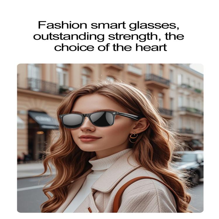 W100 Smart Glasses, Support AI Conversation / AI Intelligent Translation / Bluetooth Call(White) - free shipping - PMC TechLife - Order now!
