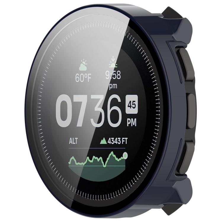 For Suunto Vertical Tempered Film Integrated PC Watch Protective Case(Ink Blue) - Watch Case by PMC TechLife | Online Shopping South Africa | PMC TechLife | Buy Now Pay Later Mobicred